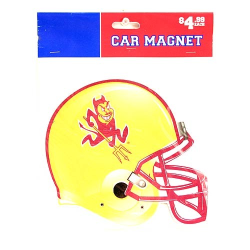 Liquidation - Arizona State Helmet Car Magnets - Red.Blue Packaging - 12 For $12.00 - Arizona State
