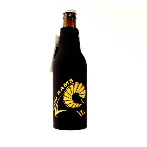 Liquidation - VCU Rams Bottle Suits - Black Neoprene - 12 For $12.00 - Wholesale Los Angeles Rams Products - Rams Merchandise