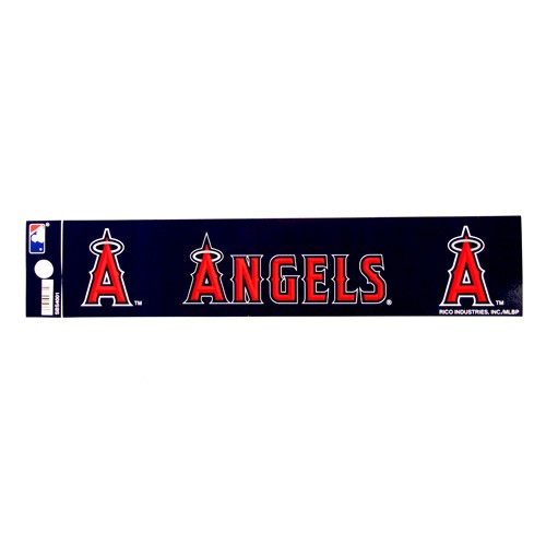 Los Angeles Angels Bumper Stickers - 2"x10" R Style - 12 For $12.00 - Wholesale Los Angeles Angels Products - Angels Merchandise 2