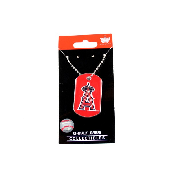 Los Angeles Angels Dog Tags - The ENAMEL Series - 12 For $30.00 - Wholesale Los Angeles Angels Products - Angels Merchandise