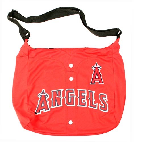 Los Angeles Angels Purses - Red The BIG Tote Purses - 3Button Jersey - $10.00 Each - Wholesale Los Angeles Angels Products - Angels Merchandise