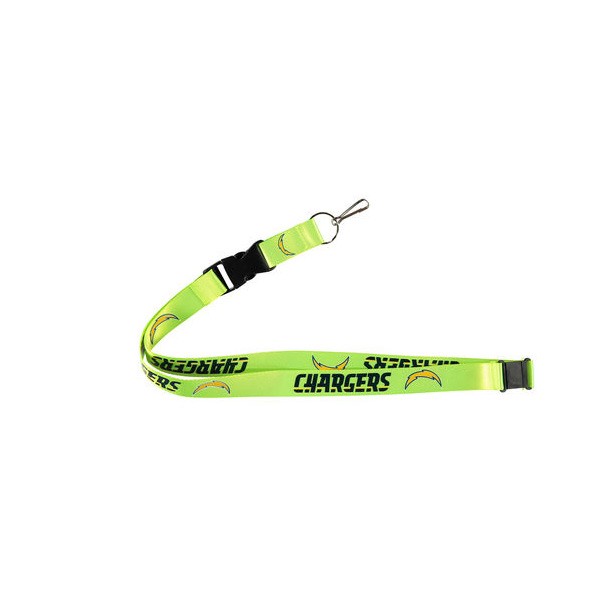 Los Angeles Chargers Lanyards - Premium 2-Sided FULL Neon - 12 For $30.00 - Wholesale Los Angeles Chargers Products - Chargers Merchandise