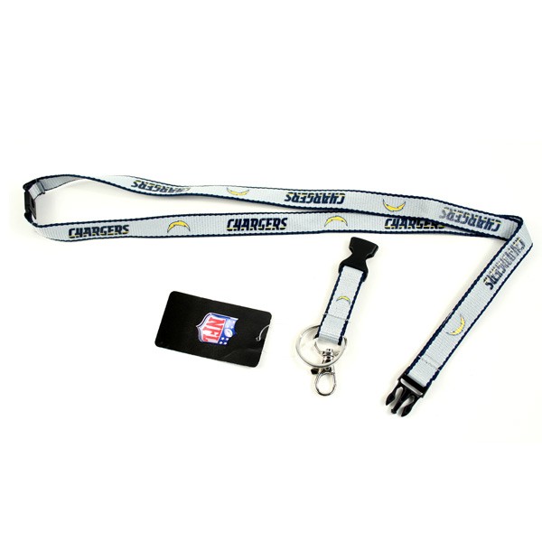 Los Angeles Chargers Lanyards - The ULTRA TECH Series - 12 For $24.00 - Wholesale Los Angeles Chargers Products - Chargers Merchandise