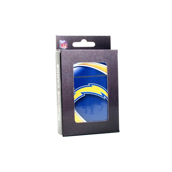 Los Angeles Chargers Playing Cards - Hunter Style - 12 Decks For $30.00 - Wholesale Los Angeles Chargers Products - Chargers Merchandise 2