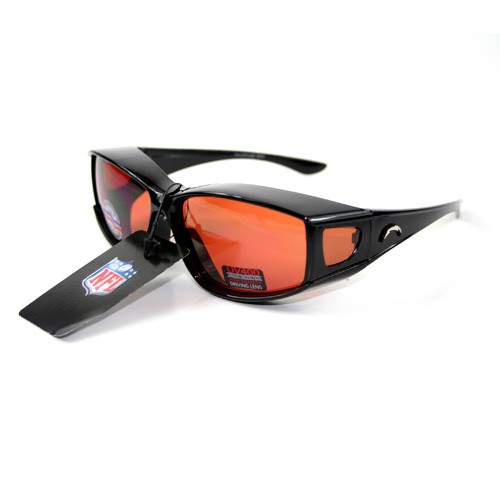 Los Angeles Chargers Sunglasses - Large OTGMaxx Shields - 2 For $10.00 - Wholesale Los Angeles Chargers Products - Chargers Merchandise 2
