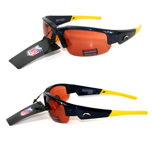 Los Angeles Chargers Sunglasses - Navy Dynasty Style - 12 Pair For $60.00 - Wholesale Los Angeles Chargers Products - Chargers Merchandise 2