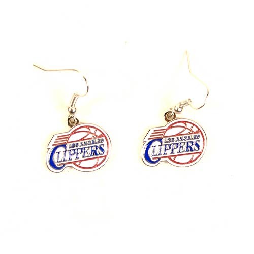 Los Angeles Clippers Earrings - AMCO Series2 Dangle Earrings - $2.75 Per Pair - Los Angeles Clippers