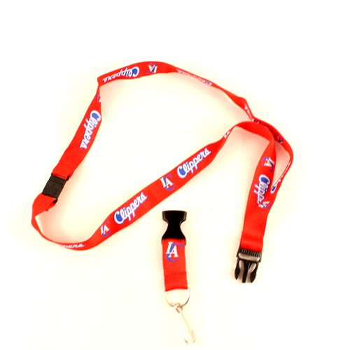 Los Angeles Clippers Lanyards - (Pattern May Be Different Than Pictured) - With Neck Release - $2.50 Each - Los Angeles Clippers