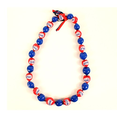 Los Angeles Clippers Necklaces - 18" KuKui Shell Necklaces - $5.00 Each - Los Angeles Clippers