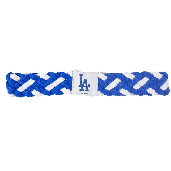 Los Angeles Dodgers Headbands - Braided Style - 12 For $24.00 - Wholesale Los Angeles Dodgers Products - Dodgers Merchandise