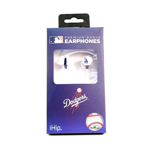 Los Angeles Dodgers Headphones - Slimline Series - 12 For $48.00 - Wholesale Los Angeles Dodgers Products - Dodgers Merchandise
