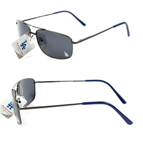 Los Angeles Dodgers Sunglasses - GunMetal Style - 2 Pair For $10.00  - Wholesale Los Angeles Dodgers Products - Dodgers Merchandise 2
