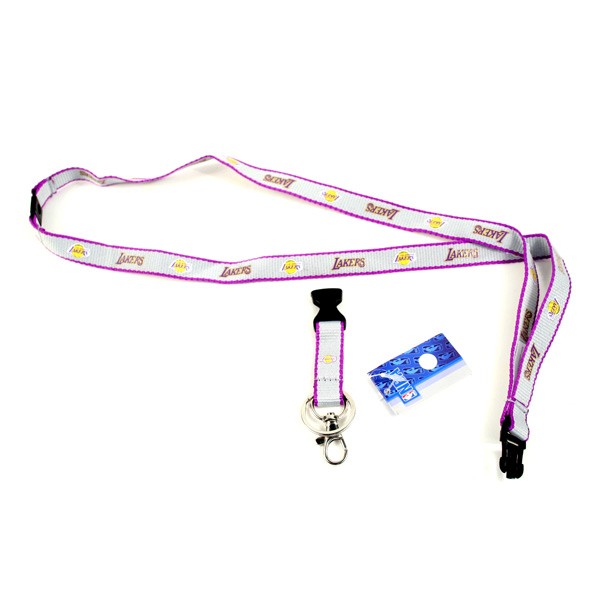 Los Angeles Lakers Lanyards - The ULTRA TECH Style - 12 For $30.00 - Los Angeles Lakers