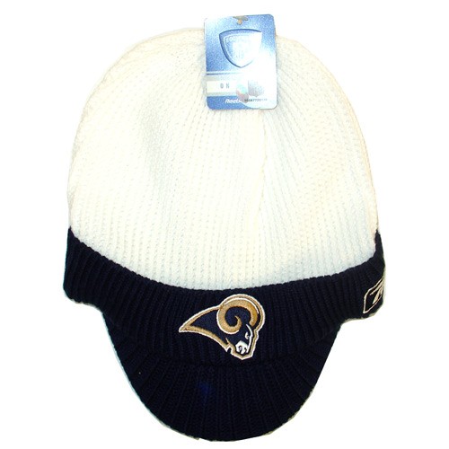 Los Angeles Rams - Waffle Billed Beanies - 12 For $36.00 - Wholesale Los Angeles Rams Products - Rams Merchandise