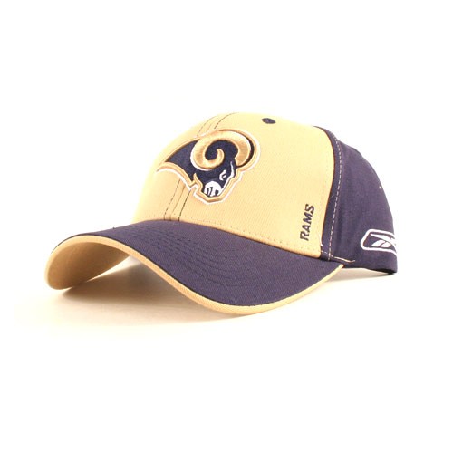 Los Angeles Rams Hats - 2Tone Gold Face With Navy Back Classic Caps - 2 For $8.00 - Wholesale Los Angeles Rams Products - Rams Merchandise