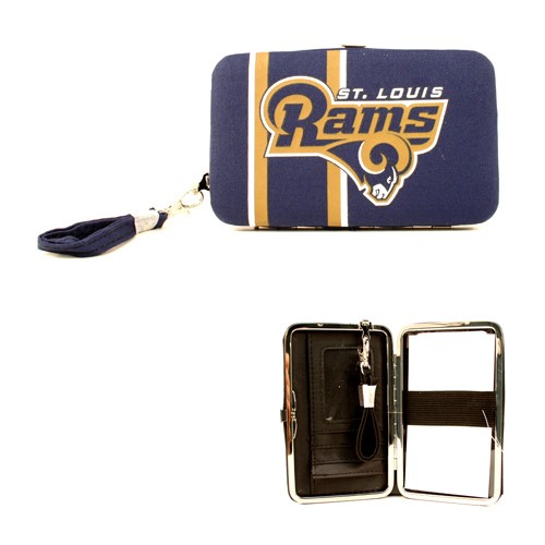 ST. LOUIS Rams Ladies Wristlet - Distressed Look Tech Wristlet/Wallet - 12 for $6.00 - Wholesale Los Angeles Rams Products - Rams Merchandise