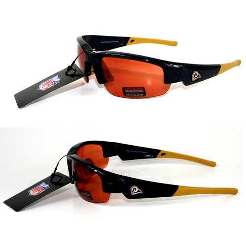 Los Angeles Rams Sunglasses - Blue Dynasty Style - 2 Pair For $6.00 - Wholesale Los Angeles Rams Products - Rams Merchandise 2