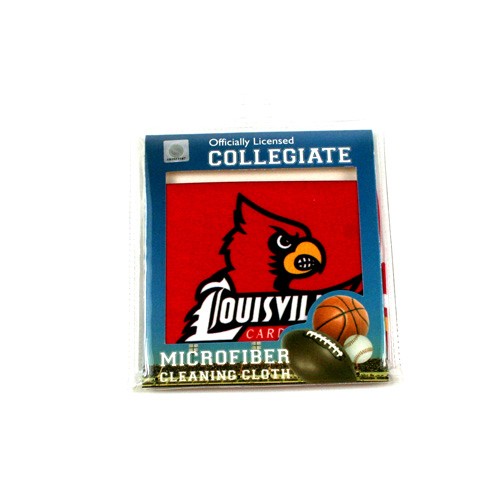 Louisville Cardinals - Micro Fiber Sunglass Cleaning Cloths - 12 For $12.00  - Louisville Cardinals