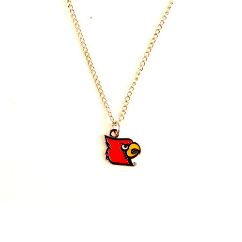 Louisville Cardinals Necklace - AMCO Metal Chain and Pendant - $3.00 - Louisville Cardinals