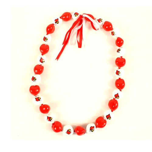 Louisville Cardinals Necklaces - 18" KuKui Nut Necklace - $5.00 Each - Louisville Cardinals