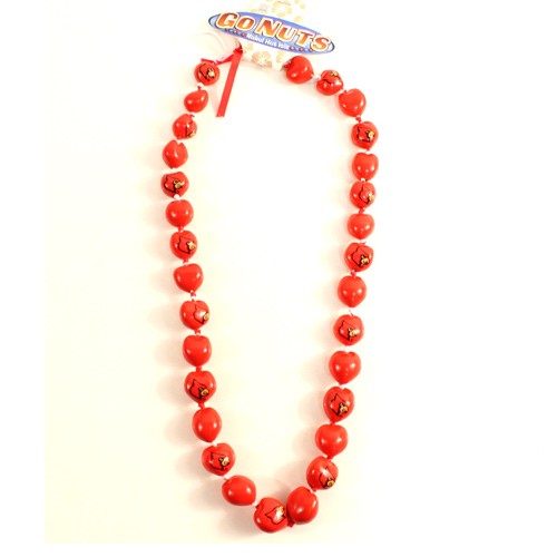 Louisville Cardinals Necklaces - 18" KuKui Nut Necklaces - $5.00 Each - Louisville Cardinals