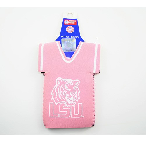 LSU Tigers Bottle Huggies - Pink Jersey Style - 12 For $12.00 - LSU