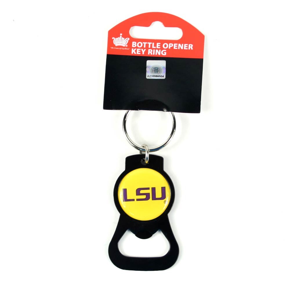 LSU Tigers Bottle Opener Keychain - The Blackout Series - 12 For $24.00 - LSU