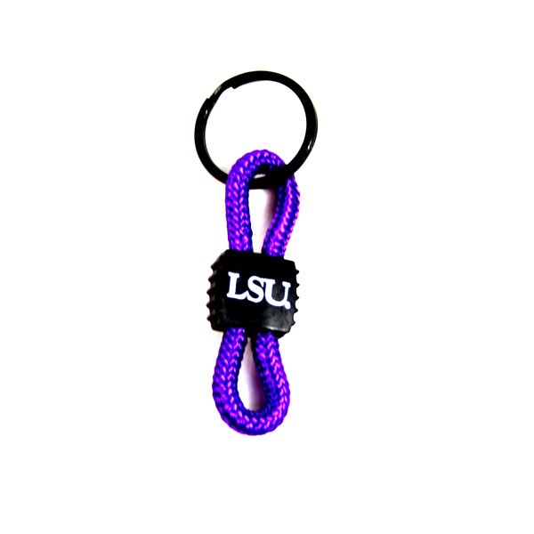 LSU Tigers Keychains - ROPE Series Keychains - 24 For $24.00 - LSU