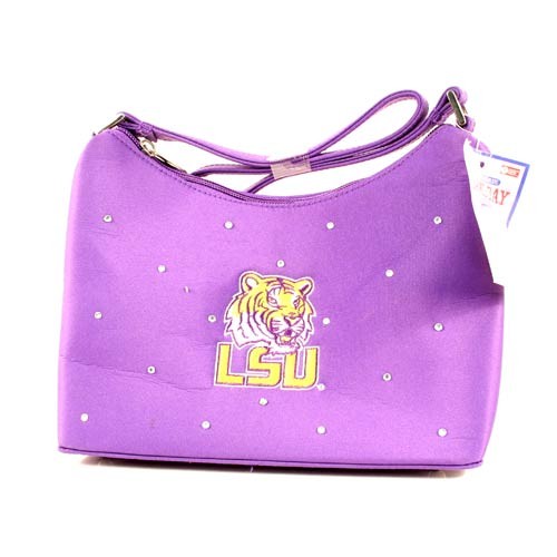 LSU Tigers Purses - Purple Rhinestone Handbags - 2 For $15.00 - LSU