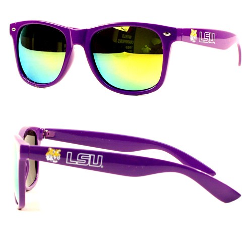 LSU Tigers Sunglasses - RetroWear Style - (Lens Tint May Vary) - 12 Pair For $60.00 - LSU