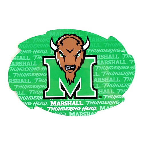 Marshall University - 5" Swirl Magnet - Wordmark Style - 12 For $18.00 - Marshall