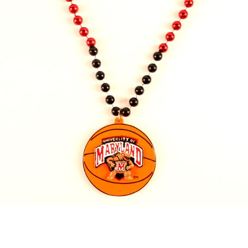 Maryland Terapins Beads - SERIES2 - Basketball Beads - Team Beads - $3.50 Each - Maryland Terapins