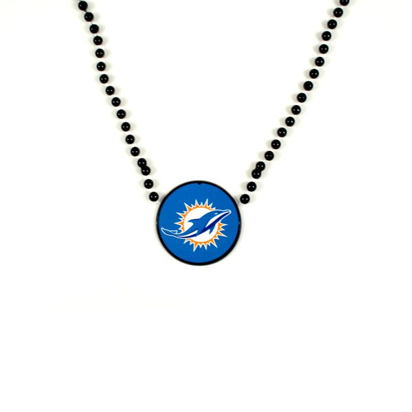 Miami Dolphins Beads - The Party Bead Series - 144 For $216.00 - Wholesale Miami Dolphins Products - Dolphins Merchandise 2