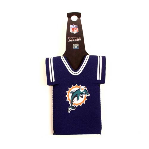 Miami Dolphins Bottle Huggies - JERSEY Style - Neoprene Bottle Huggies - 12 For $18.00 - Wholesale Miami Dolphins Products - Dolphins Merchandise