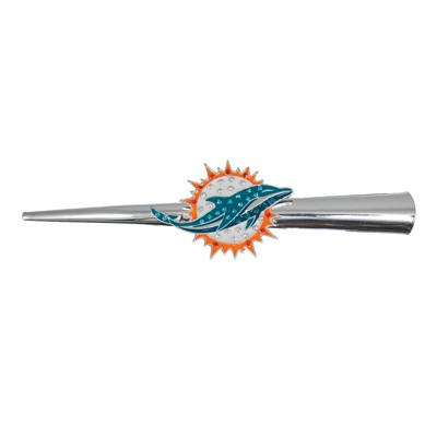 Miami Dolphins Merchandise - Bling Hair Clp - THE SPIKE - 12 For $30.00 - Wholesale Miami Dolphins Products - Dolphins Merchandise