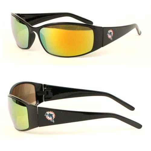 Miami Dolphins Sunglasses - STRAIGHT Style Sunglasses - $5.50 Per Pair - Wholesale Miami Dolphins Products - Dolphins Merchandise 2