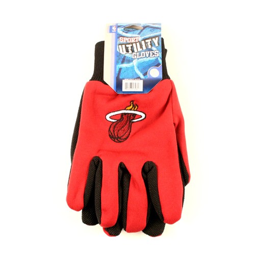 Miami Heat Gloves - Red/Black - $3.50 Per Pair - Miami Heat