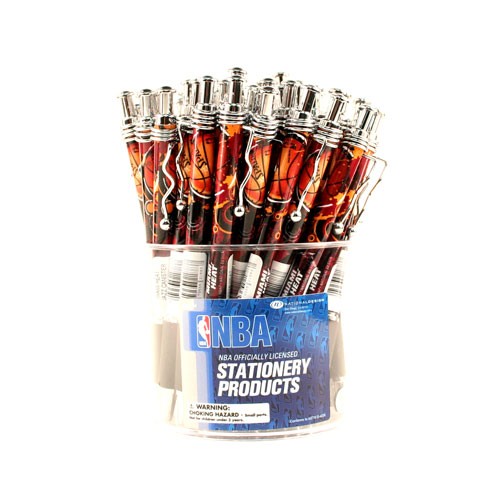 Miami Heat Pens - 48Count Pen Tubs - $36.00 Per Tub - Miami Heat