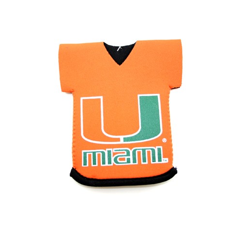 Miami Hurricanes Bottle Huggies - Orange Jersey Style Huggies - 12 For $12.00 - Miami Hurricanes