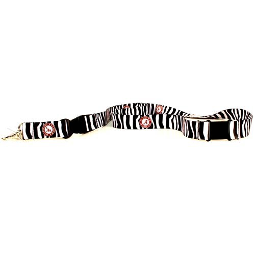 Alabama - The ZEBRA Style Lanyards - 12 For $30.00 - Alabama