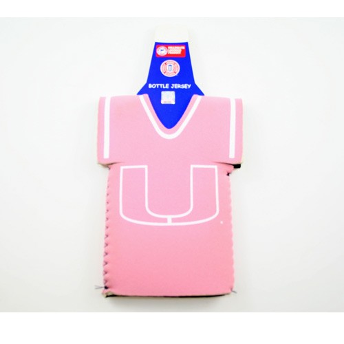 Miami Hurricanes Bottle Huggies - Pink Jersey Style - 12 For $12.00 - Miami Hurricanes
