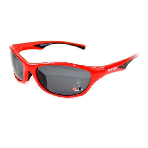 Miami Hurricanes Sunglasses - Sport Cali#02 Polarized - 12 Pair For $48.00 - Miami Hurricanes