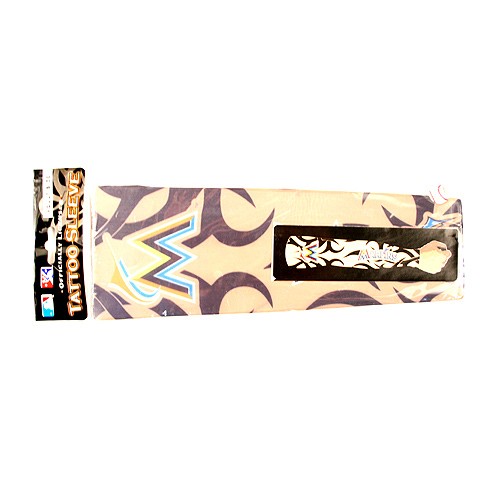 Miami Marlins Merchandise - Arm Tattoo Sleeve - 12 For $24.00 - Wholesale Miami Marlins Products - Marlins Merchandise
