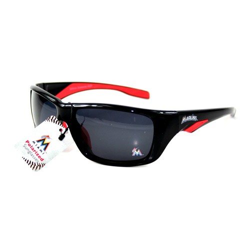 Miami Marlins Sunglasses - Cali#04 - Sport Style - 12 Pair For $48.00 - Wholesale Miami Marlins Products - Marlins Merchandise
