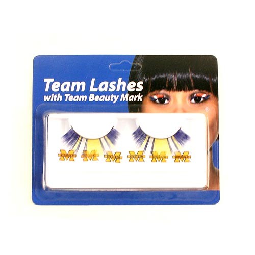 Michigan Wolverines - 2Pack Team EyeLashes - $2.50 Per Set - Michigan