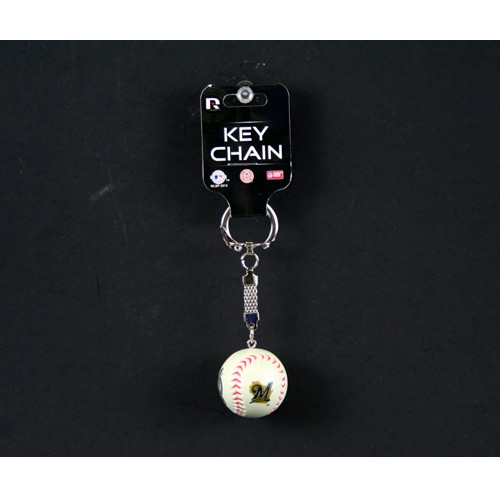 Milwaukee Brewers Keychains - Baseball Style Keychains - 12 For $18.00 - Wholesale Milwaukee Brewers Products - Brewers Merchandise
