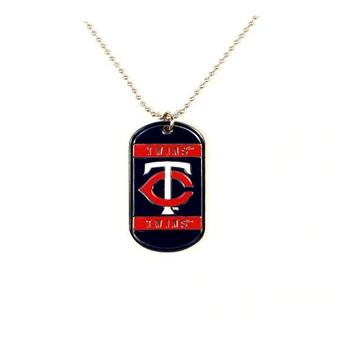 Minnesota Twins Dog-Tags - 12 Dogtags For $39.00 - Wholesale Minnesota Twins Products - Twins Merchandise