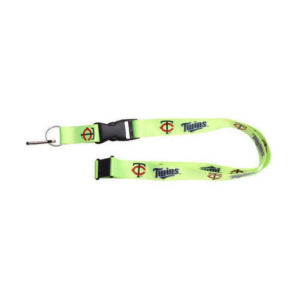 Minnesota Twins Lanyards - Premium 2-Sided FULL Neon - 12 For $24.00 - Wholesale Minnesota Twins Products - Twins Merchandise