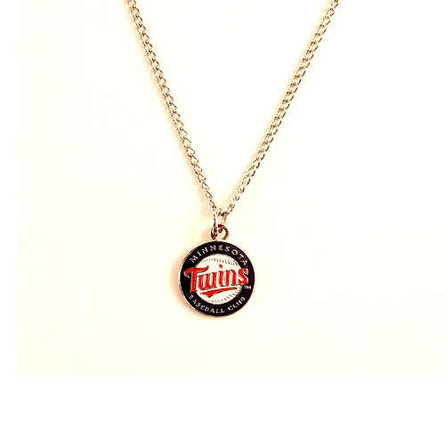 Minnesota Twins Necklace - AMCO Metal Chain and Pendant - $3.00 - Wholesale Minnesota Twins Products - Twins Merchandise