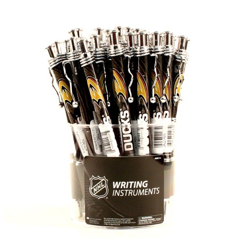 Anaheim Ducks Hockey - 48Count Jazz Pen Display - $36.00 Per Display - Anaheim Ducks